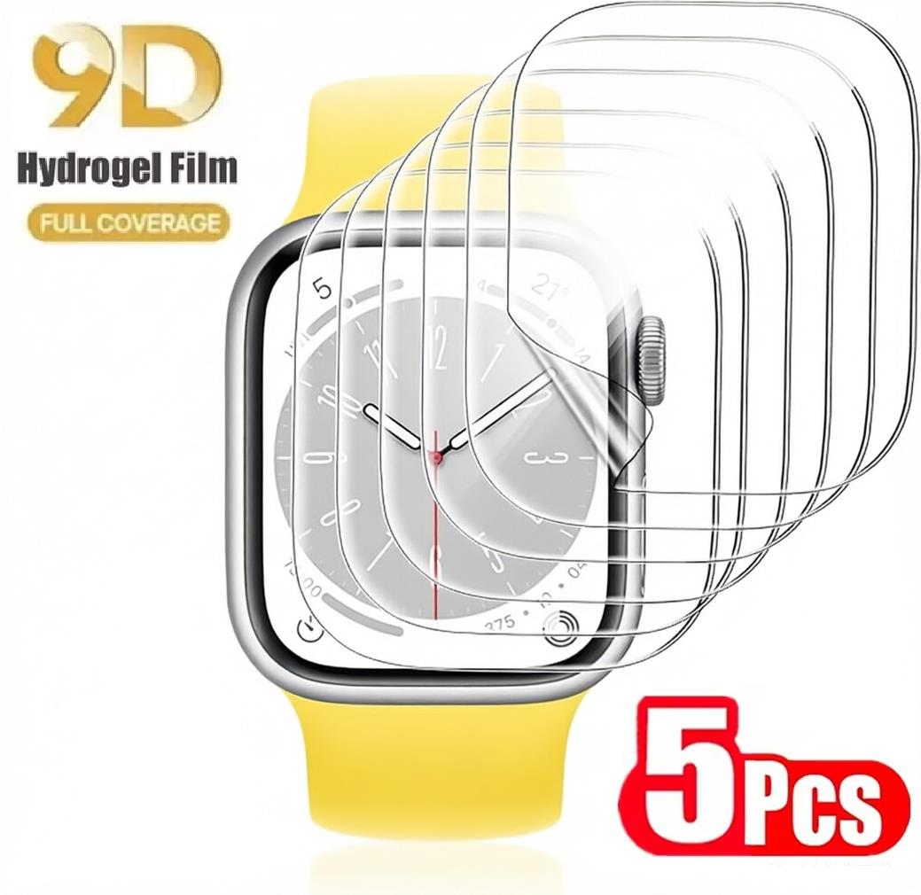 Hydrogel Screen Protector - 5Pcs Hydrogel Film For Apple Watch