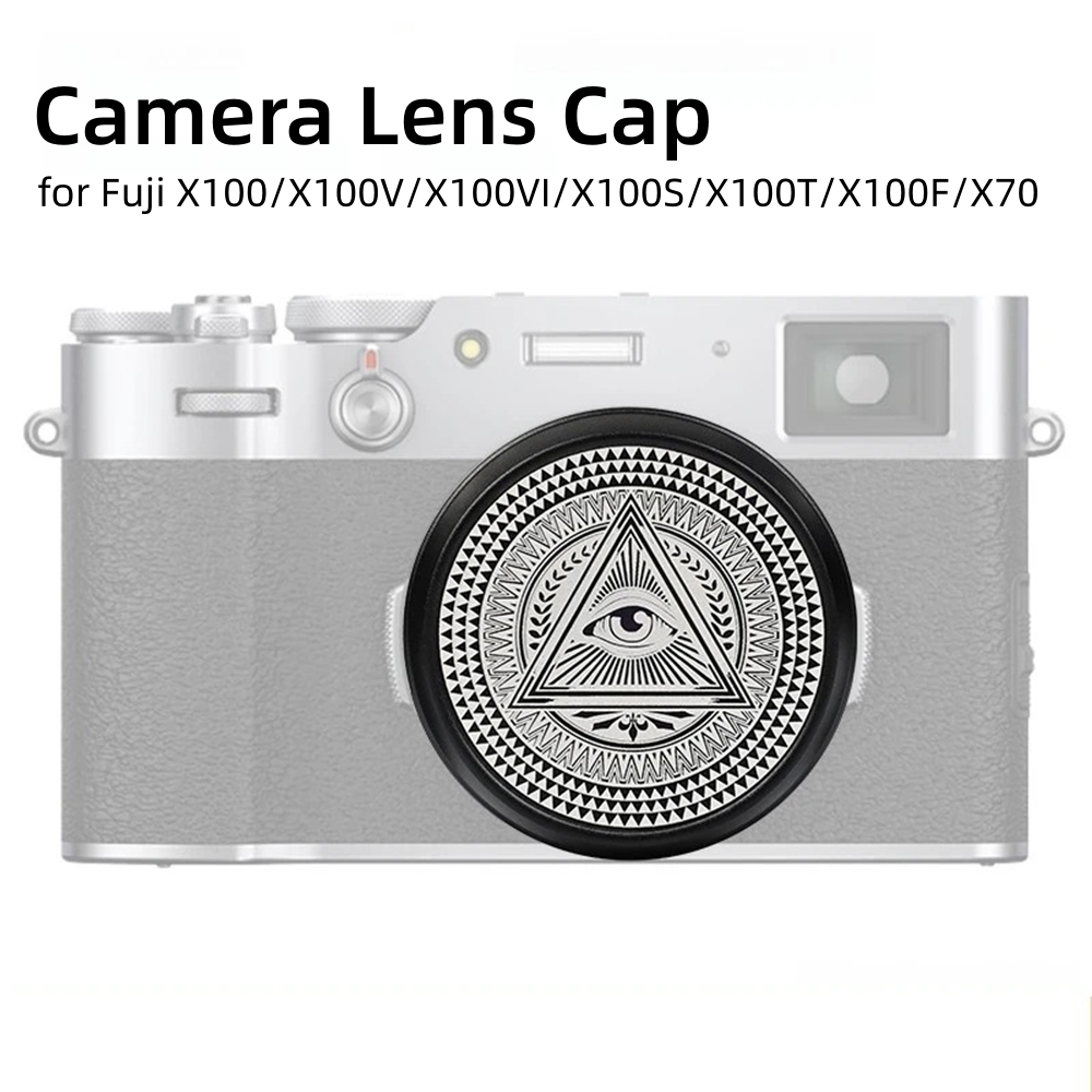Camera Lens Protector - Vintage Metal Camera Lens Cap Camera