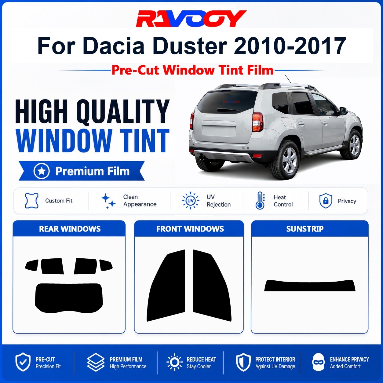 Premium Pre-Cut Window Tint Fo - огляд і ціна Privacy Screen Protector